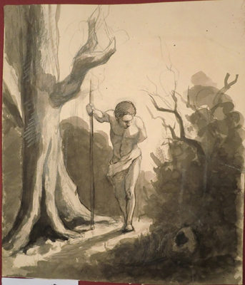 0907
<br/>
Mozes bij het brandende braambos
<br/>
<em>Steenhoff, Wilhelmus J.</em>